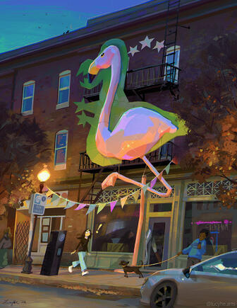 Flamingosaurus Rex Flamingosaurus Rex